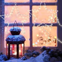 1pc Five-pointed Star String Lights, LED Star Lights, Decorative Star Lights with 8 Lighting Modes/Timer Christmas Decorations
