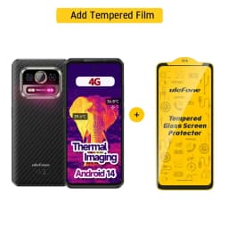 Ulefone Armor 25T NFC 8ГБ 256ГБ 6500mAh 4G Thermal lmaging By FLIR Rugged 64MP Night Vision Android 14 глобальная версия