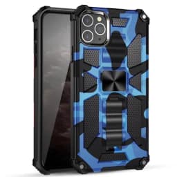 New For iPhone 11 12 13 14 15 16 PLUS 17 Pro MAX 17Air Hybrid Armor Military Grade Camouflage Built-in Kickstand Case