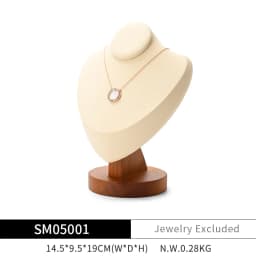Oirlv Solid Wood Jewelry Tray Bracelet Ring Display Props Sets Jewelry Organizer Holder Necklace Display Stand Jewelry Plate