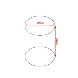 Clear Acrylic Column Sheet Stamping Block for Jewelry Packaging & Display Cosmetics Stand Photography Props Rings Holder Riser