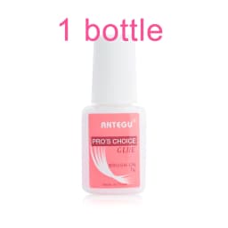6 Bottles Super Strong Nail Glue For Nail Tips,Acrylic Nails and Press On Nails (7ml) Nail Bond Brush On Nail Glue For Press On