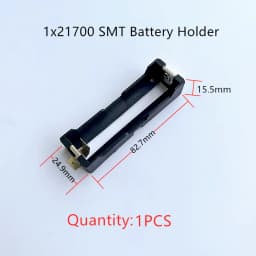 1PCS 21700 Battery Holder SMD Battery Box 3S 21700 Storage Box 3*21700 DC Battery Case SMT SMD