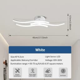 Corridor LED Ceiling Lights, Dimming Lights, Living Room, Bedroom, Dining Room, Corridor, Indoor Home Decoration Lighting
