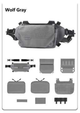 Tactical Bag 1120x Multifunctional Hunting Accessories Shoulder Equipment For Men Molle Outdoor Waterproof Frame