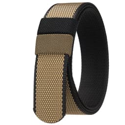 Headless belt, men's automatic buckle belt, no headband, nylon canvas belt, trendy young people's casual pants , versatile