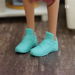 Plastic For 1/6 Dolls Boot High Heels Shoes Doll Shoes Foot Length 2.2cm Colorful Female Fashion Accessories
