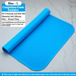 Silicone Waterproof Pet Grooming Table Anti-Slip Pad Beauty Mat Upgrade Model with Beautician Sign Competition Pad
