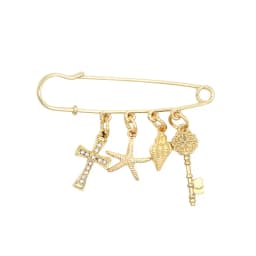 Five Pointed Star Bag Charm For Women Bag Durable Fashion Gift Beautiful Pearl Geometric Star Pin Bag Decoration Bag Accessories