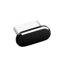 Metal USB C Dust Plug for IPhone 16 15 Pro 14 17 Samsung Xiaomi Android Charging Port Protector Cap Cleaning Brush Cleaner Set