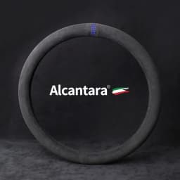 38cm Alcantara for Cadillac XTS CT6 XT5 ATS CTS SRX SLS Steering Wheel Cover Auto Parts Car accessories