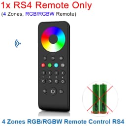 Skydance RS1 RS2 RS3 RS4 RS6 RS8 RS9 RS10 1 2 4 8 Zones RF Remote Controller for Single Color CCT RGB RGBW RGB+CCT RF Controller