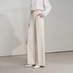 Amii Women's Flared Pants 2026 Summer New Pin Tuck Casual Trousers With Flowy Drape Simple Office Long Pants For Women 12612019