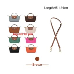 Shoulder Strap For Longchamp Mini Pouch Handbag Slung Bag Shoulder Strap Bag Belt Without Punching Modification Bag Accessories
