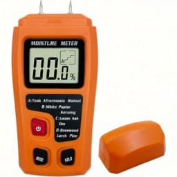 Digital Wood Moisture Meter Wood Humidity Tester Hygrometer Timber Damp Detector Large LCD Display