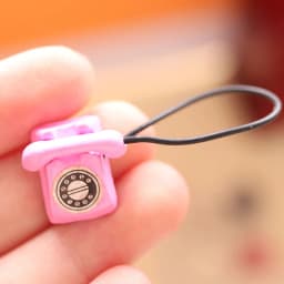 1:12 Dollhouse Miniature Vintage Phone Model Simulation Mini Retro Telephone Doll Furniture Decor Accessories For Kids Toys Gift