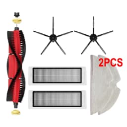 Brush Mops Hepa Filters for Roborock S5 S50 S502 S55 S6 Pure E4 for Robot 1S SDJQR01RR Vacuum Cleaner Accessories