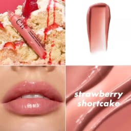 E.l.f Squeeze Me More Lip Balm Duo Lip Gloss Mango-Watermelon Bubblegum-Cherry Mint-Chocolate Two Tone Set with 3 Combinations