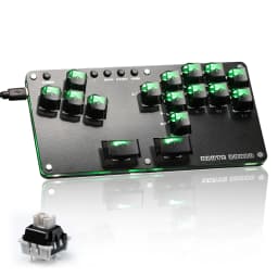 Haute42 Fightstick Hitbox Leverless Controller Mini Stickless Arcade Stick For PC /Ps3/ Ps4 /Switch Arcade Hitbox Controller