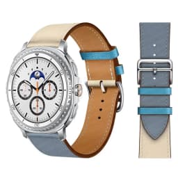 Band for Samsung Galaxy Watch 8/8 Classic/Ultra 2025 47mm 44mm 40mm 46mm Leather Wrist Belt Correa Bracelet Galaxy watch 8 Strap