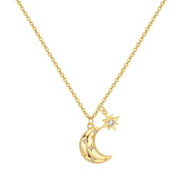 2026 Original 925 Sterling Silver Planet Necklace Love Heart Zircon Inlaid Romantic Fashion Fine Jewelry Party Gifts for Women