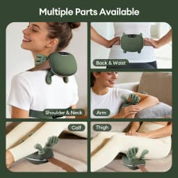Bionic Finger Neck Shoulder Massager Wireless Trapezius Neck Cervical Kneading Massage Shawl Brushless Motor Neck Masajeador