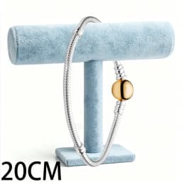 2026 New 925 Silver Classic Women's Circular Logo Love Heart Tennis Adjustable Bracelet Display Tool DIY Exquisite Charm Jewelry