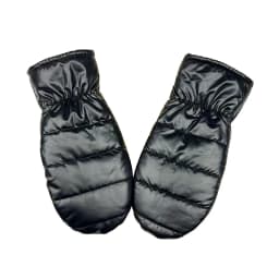 Winter New Plus Velvet Thick Warm Hands Mittens Outdoor Skiing Waterproof Windproof Women Gloves Solid Color Glossy Gloves