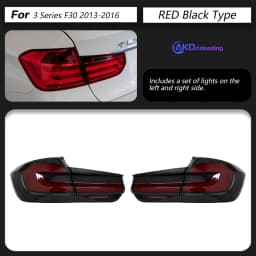 AKD Car Lights for BMW F30 LED Tail Light 2013-2018 F35 F80 3D Rear Lamp 318i 320i 325i 330i 335i DRL Signal Auto Accessories