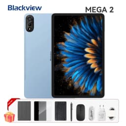 Blackview MEGA 2 Tablet PC Set With Keyboard Mouse Stylus 12'' 2K Display 12GB+24GB RAM 256GB ROM Android 15 Tablet 9000mAh