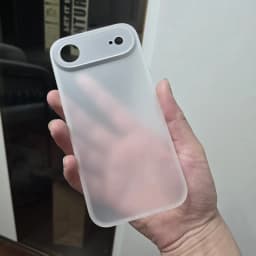 Luxury Ultra Thin PP Hard Case for iPhone Air 17 Air 17 Pro Max Clear Translucent Shockproof Slim Lens Protection Cover Case
