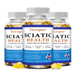 Relieve Sciatica Capsules - Relieve Pain, Improve Flexibility, Support Nerve and Joint Health, Relax Muscles