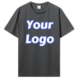 Customized Print T Shirt Men Women Custom Cotton Tops Tees DIY Your Like Photo Or Logo Cotton T-shirt Personalized Men Clothing