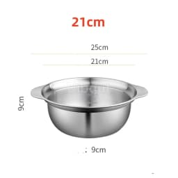 Vegetable washing basin Basket rice washing artifact Fruit filter basin Strainer Kitchen items 304 stainless steel drain basket