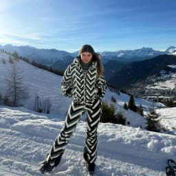 Winter Thicken Skiwear Sets Chic High Neck Hooded Zipper Coat Ski Pant Waterproof Tracksuit 2026 Lady Warm Outdoor Sportswear