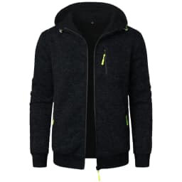 Men's Hoodies Spring Autumn Casual Solid Zip Up Hoodie Men Sweatshirts Long Sleeve Hooded Sweatshirt Zipper Cardigan Streetwear