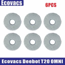 Ecovacs Deebot T20 Omni T20e Accessories Main Side Brush Mop Cloth HEPA Filter Dust Bag Replacement Spare Parts