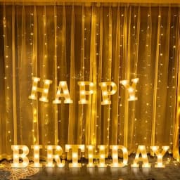 1pc 16cm/6.3inch Battery Powered Letter Lights Neon Sign Indoor Decorative Lamp For Home Bedroom Holiday Birthday Party Decor