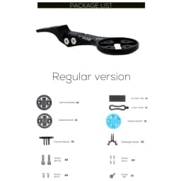 ODINZEUS Front Computer Stand Gopro Mount Speedometer GPS/Garmin/Bryton/Wahoo Inserts Fits Creston IC Sl Aero Cockpit