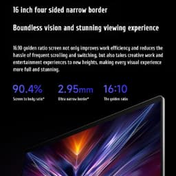 Xiaomi REDMI Book 16 Laptop Intel Core 5 220H/125H Intel Graphics 16G/32G RAM 1TB SSD 16-inch 2.5K Screen Notebook PC