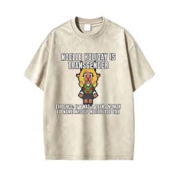 Washed Vintage Game Deltarune Spamton Funny Meme T-shirt Men's Women Clothing Casual Humor Lover Short Sleeve Oversized T Shirts