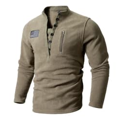 Men's Clothing Trainning Tactical Top 2026 NEW Long Sleeved Warm Tshirt Windproof Pullover for Men Sweatshirt