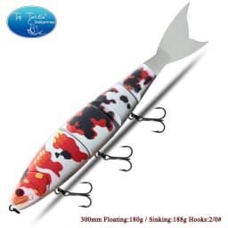 Top tackle industries Swimbait Lure Jointed bait Floating Sinking Giant Bait Floating fure Bait Bass fsihingLure GiantBait