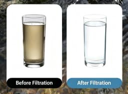 Outdoor Mini Water Filter Straw Camping Purification Portable Hiking Water Purifier for Survival or Emergency Supplies