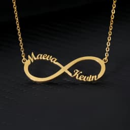 Personalized Customization of Name Pendant Necklace with Different Fonts and Styles for Perfect Party and Holiday Gifts Family