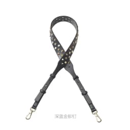 Leather Bag Replacement Strap Adjustable Metal Rivet Handbag Shoulder Straps Bag Belt Handle Crossbody Purse DIY Accessories