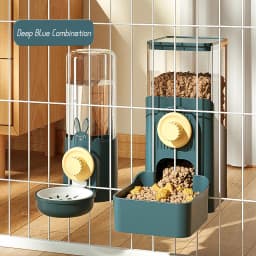 HOOPET Automatic Pet Bowls Cage Hanging Feeder Dog Water Bottle Food Container Dispenser Bowl for Puppy Cats Pet Feeding Product