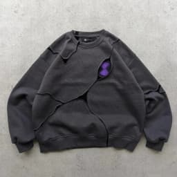 Upgrade Alien Patchwork Embroider Hoodies Women Casual Sweatshirt American Streetwear Comic Convention Unisex Anime Hoodie