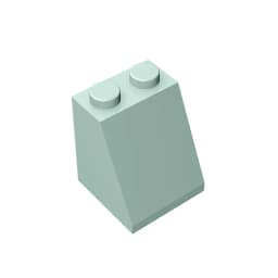 Gobricks GDS-620 ROOF TILE 2X2X2/65 DEG. compatible with lego 3678 children's DIY Educational Building Blocks