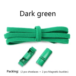 Magnetic Lock Shoelaces Elastic No Tie Shoe Laces Sneakers Shoelace For Kids and Adult One Size Fits All Shoes Shoestrings 1Pair